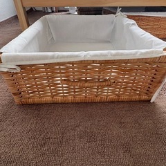 IKEA 収納かご付きセミダブルベットの画像