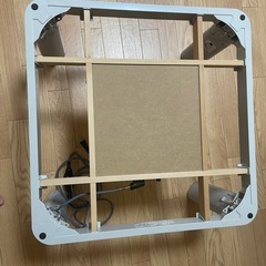 コンパクト・一人暮らし向け・省スペース】Morita モリタ こたつテーブル 60×60 折りたたみ式の画像