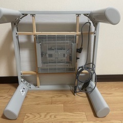 コンパクト・一人暮らし向け・省スペース】Morita モリタ こたつテーブル 60×60 折りたたみ式の画像