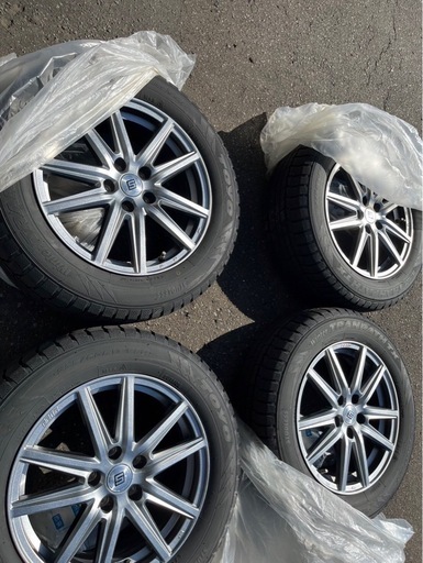 値下げしました！！スタッドレスタイヤ、、ホイールセット！225/60R17