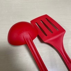 ティファールお玉&フライ返しの画像