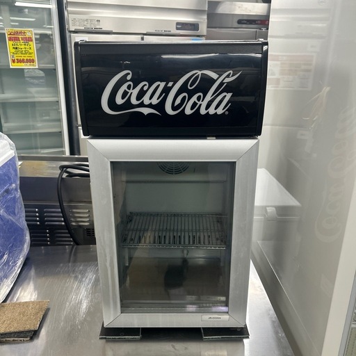 6545 2014年製 コカ・コーラ 卓上冷蔵ショーケース 冷蔵庫 JR-CC25A ハイアール