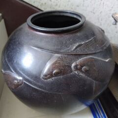 アンティーク鉄瓶などの画像