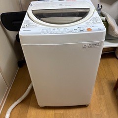 [ジャンク品] 0円 壊れた洗濯機 (東芝 AW-60GL) 引き取り限定
の画像