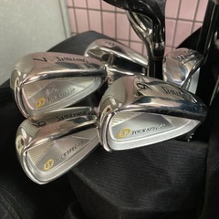あまり使ってなく綺麗なゴルフクラブ一式セットSPALDINGバッグも付けますの画像