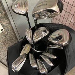 あまり使ってなく綺麗なゴルフクラブ一式セットSPALDINGバッグも付けますの画像