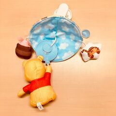 ベビーカー用ふんわりミニメリー Dear Little Hands くまのプーさんの画像