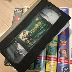 ［お譲り先決定いたしました］ハリーポッター、もののけ姫他VHSビデオテープの画像