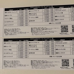立川ダイス 観戦チケット10月26日（日）の画像