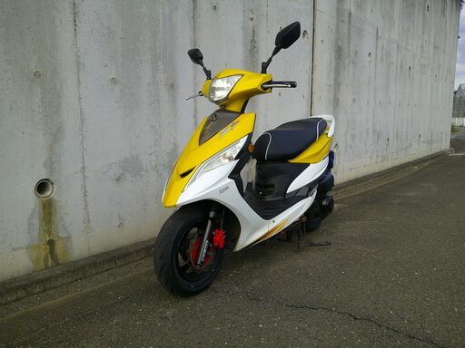 SYM　Z1　125㏄　実働中古車　バッテリー新品交換済み　タイヤ前後新品交換済み　オイル交換済み　ナンバー登録書類無料