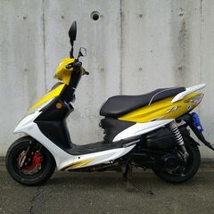 SYM　Z1　125㏄　実働中古車　バッテリー新品交換済み　タイヤ前後新品交換済み　オイル交換済み　ナンバー登録書類無料の画像