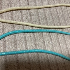 カラフルヘアゴム・リボンセット　の画像