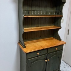 【希少品】ヴィンテージ カップボード カントリーの画像