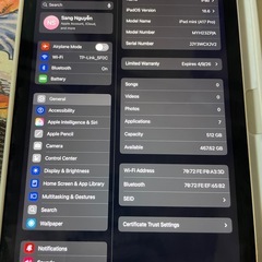 アイパッドミニ- IPAD MINI 7 512GBの画像