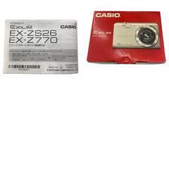 186000 CASIO カシオ CASIO EXILIM コンパクトデジタルカメラ EX-ZS26  シルバー [0000000000784]の画像