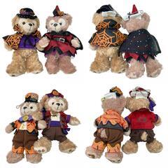 186001 現状品 Disney ディズニー アニバーサリー ダッフィー シェリーメイ秋 ハロウィン ぬいぐるみ バッジ キーホルダー 8点 まとめ売り タグ付き [0000000000785]の画像