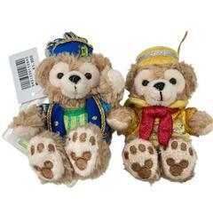 186001 現状品 Disney ディズニー アニバーサリー ダッフィー シェリーメイ秋 ハロウィン ぬいぐるみ バッジ キーホルダー 8点 まとめ売り タグ付き [0000000000785]の画像