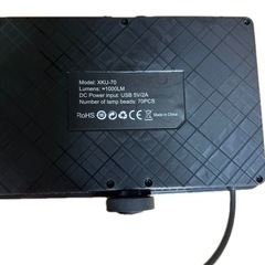 2個セット　調光　撮影用ライト LEDビデオライト USB 照明 ライトスタンド　の画像