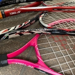 BABOLAT  wilson  YONEX テニスラケット各種の画像