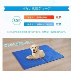 新品‼️ ペット用マット ひんやりマット ペット用ひんやりマット 冷却マット グレー 40×30 cmの画像