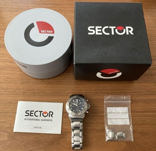 SECTOR クロノグラフ 腕時計 レトロ