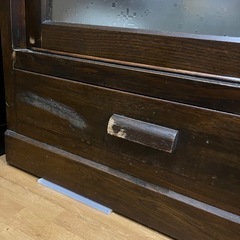 昭和レトロ　本棚の画像