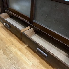 昭和レトロ　本棚の画像