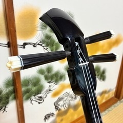 沖縄三線　島黒木！島クルチ！ユナー型！本蛇皮一枚張り！こちらの商品180000円になります！⑤の画像