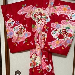 お宮参り  お祝い着の画像