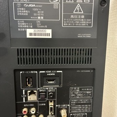 テレビ＆テレビ台セット お譲りします(0円)の画像
