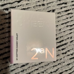 定価の半額以下　定価1870円新品未使用未開封　韓国アイドル愛用2an チーク01コットンキャンディバイオレットの画像