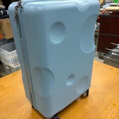 【新品未使用】スーツケース キャリーケース 機内持ち込み対応 Sサイズ ダイヤルロック「0000」設定済み 水色の画像