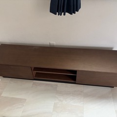 美品木製テレビ台の画像
