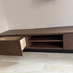 美品木製テレビ台の画像