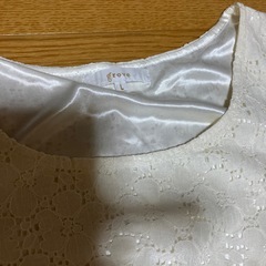 チュニック　膝丈　レース　grove L 半袖の画像