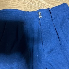 1(Mの者が着用していました)麻　薄手　タック入り　の画像