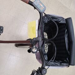 J1533【リユースのサカイ柏店】 電動アシスト自転車　Air Bike　6段変速　オートライト　ブラウン　クリーニング、簡易メンテナンス済み　参考価格72,800円 ★店頭にて試乗可★  中古自転車 　流山市 中古自転車 松戸市 中古自転車 我孫子市 中古自転車 船橋市 中古自転車 守谷市 中古自転車 取手市 中古自転車の画像