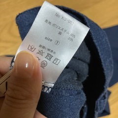 1(Mの者が着用していました)麻　薄手　タック入り　の画像
