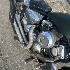 バイク kawasaki ドラックスター400の画像