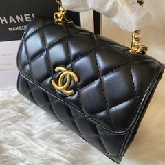 CHANEL 持ち手パール　ショルダーバッグの画像