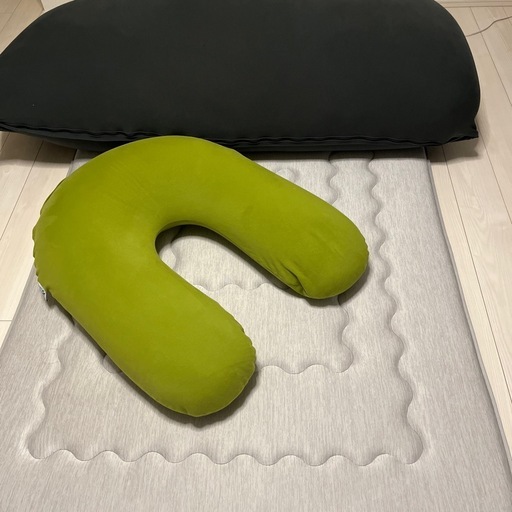 直接取引YogiboMaxpremium 黒『ブラック』サポート『グリーン』 YogiboMaxpremium 黒『ブラック』サポート『グリーン』ラグセット