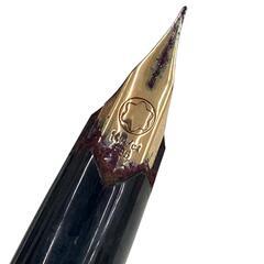 683000 MONTBLANC モンブラン 万年筆 ブラック/ゴールド K14ゴールド [0000000000822]の画像