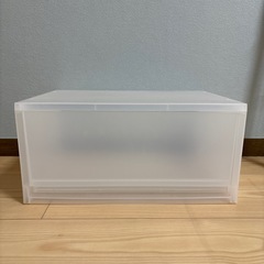 【9/27引取】収納ケース　衣装ケース 無印良品の画像