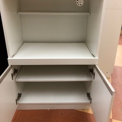  ★ジモティー20%割引有★ 組立レンジボードWH　《尼崎市/リサイクルショップドリーム次屋店》☆尼崎市若王寺の画像