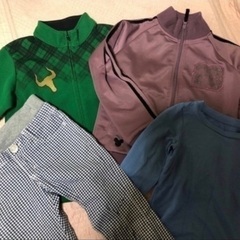 記名無し！男児110.120サイズ9点！コムサ、UNIQLO 秋冬春の画像