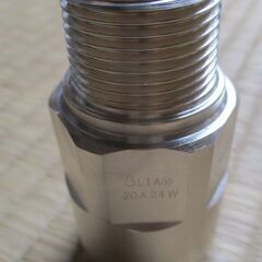 ☆　日立金属 HITACHI プッシュインパクト継手接続要領20A24W WO LPガス用◆3個セット・ひょうたん印の画像