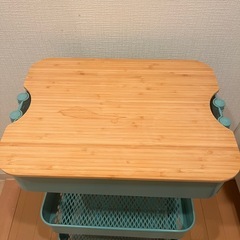 イケア IKEA RASKOG ロースコグ キッチンワゴン 3段 キャスター付き カートの画像