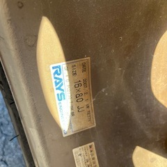 値下げ！RAYS　TE37　16インチ　8J　オフセット0　グッドリッチ　ATタイヤ　265　70　R16の画像