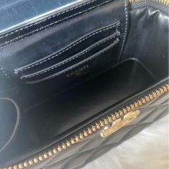 CHANEL 持ち手パール　バニティ　ショルダーバッグの画像