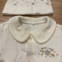 冬用ロンパース　50〜60サイズ　4着の画像